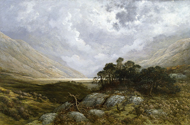 Gustave Doré - Landscape in Scotland (c. 1878)